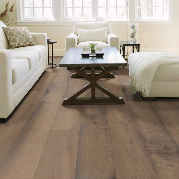 Living Room hardwood flooring | Carpet Mart