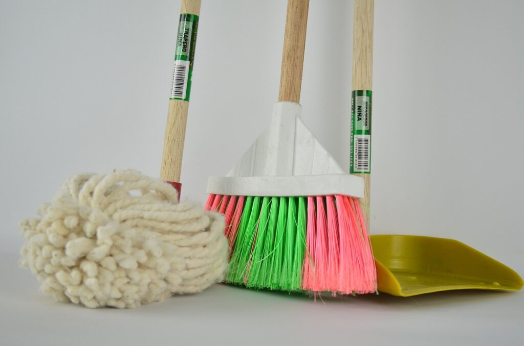 Broom dust pan mop | Carpet Mart