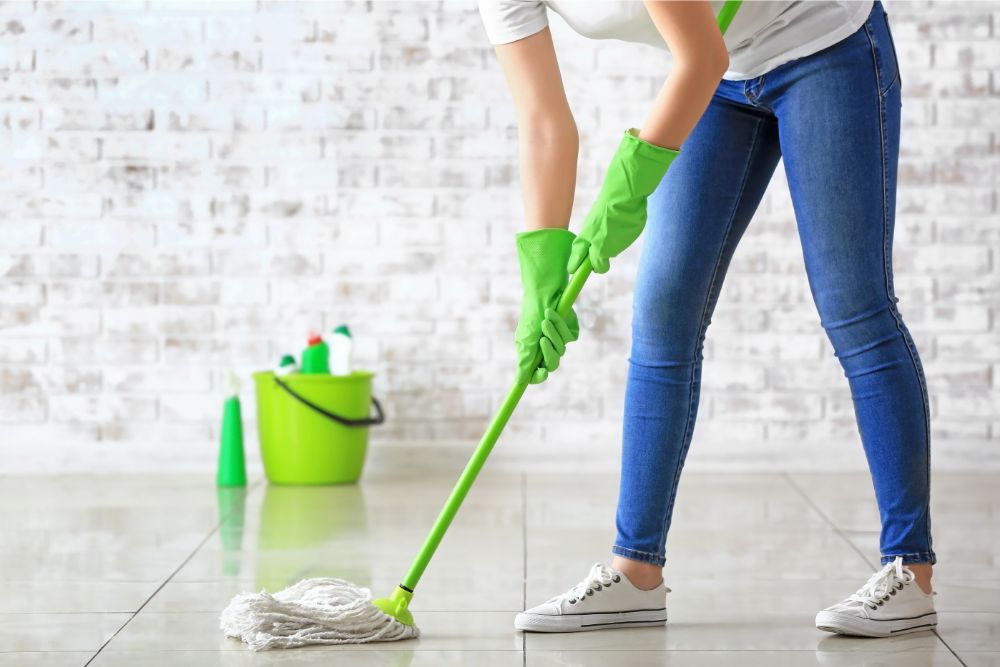 Tile floor cleaning | Carpet Mart
