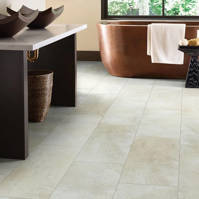 Bathroom vinyl Flooring | Carpet Mart