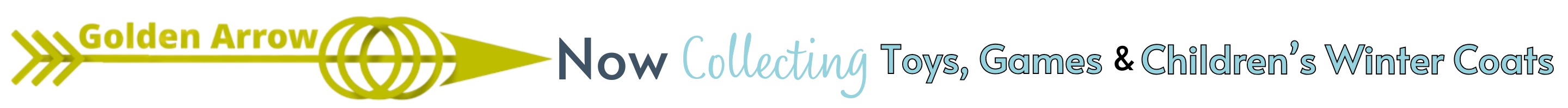 Golden Arrow - Now Collecting Banner (Desktop)