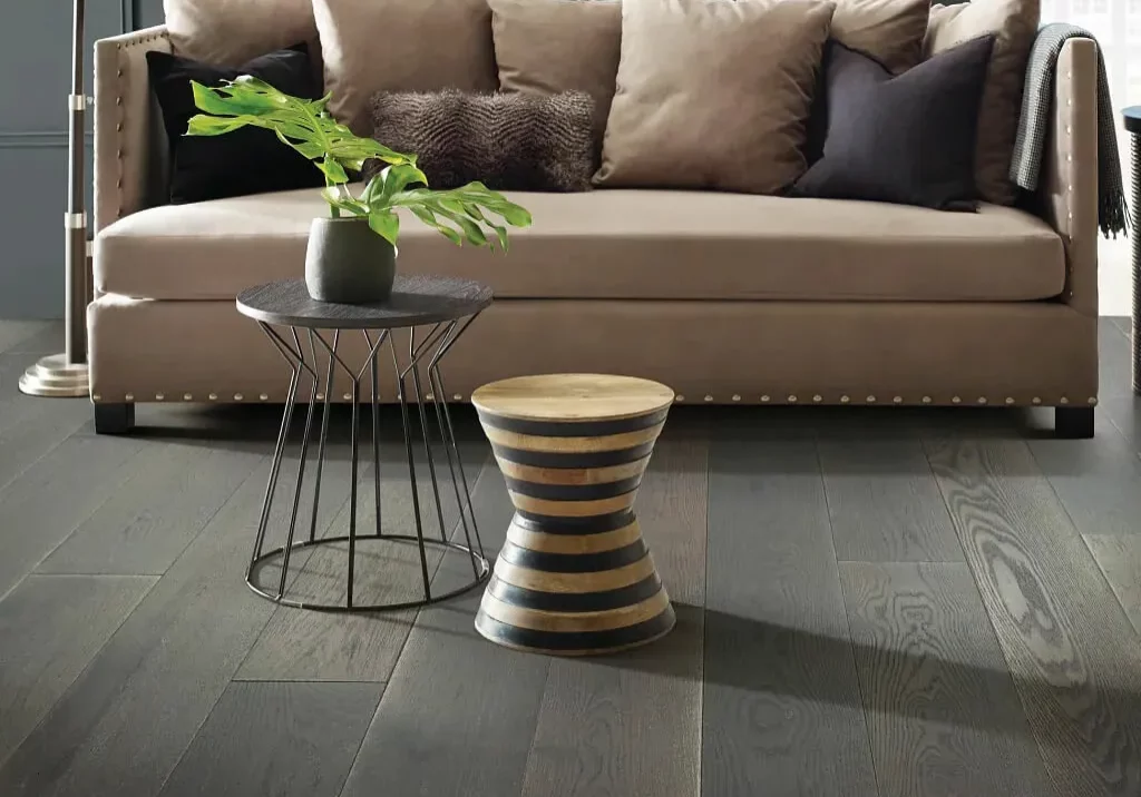 Lady and kid giving bath to dog